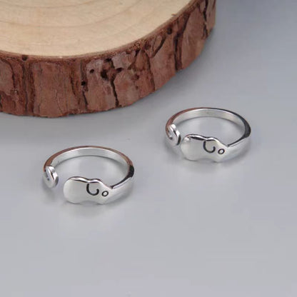 Elephant Nose Ring Simple Niche