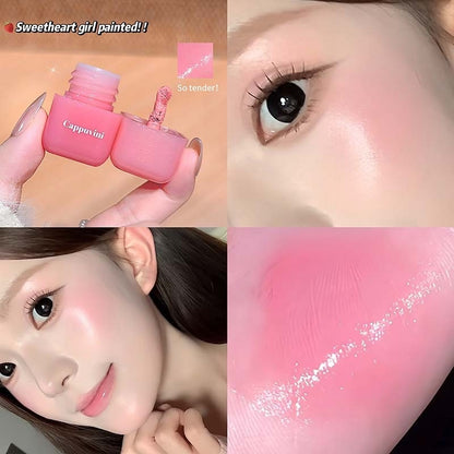 Mini Sweet Face Ice-Translucent Nude Moisturizing Natural Radiance Blush Liquid