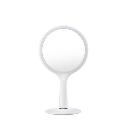 Makeup mirror with lamp double-sided mirror
