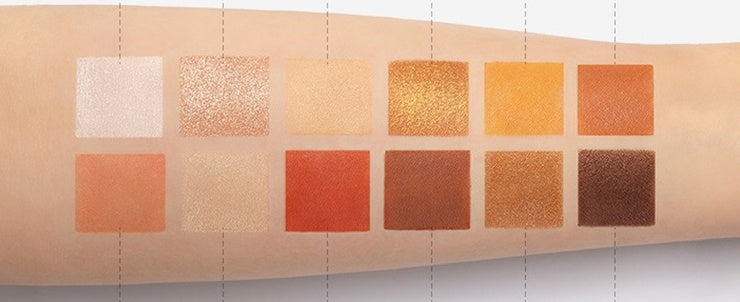 Perfect same diary twelve color Explorer Eyeshadow piglet tiger tiger ice wolf animal eye shadow makeup