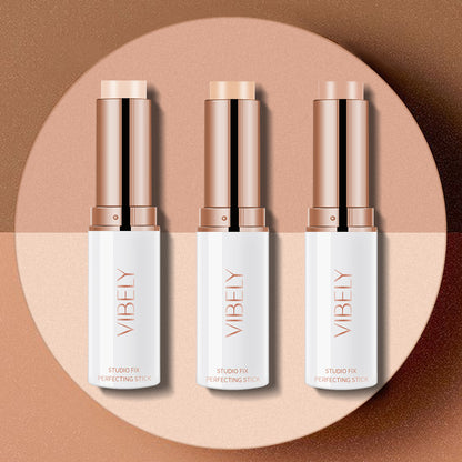 Three-dimensional Double-headed Highlight Contour Stick Facial Concealer Dark Circles Acne Marks Concealer Pen