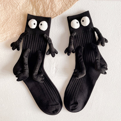 Cute Plush Doll In Tube Socks JK Is Thin Pure Cotton Pile Pile Short Boots Couple