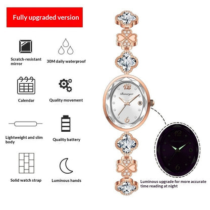 Affordable Luxury Calendar Bracelet Watch