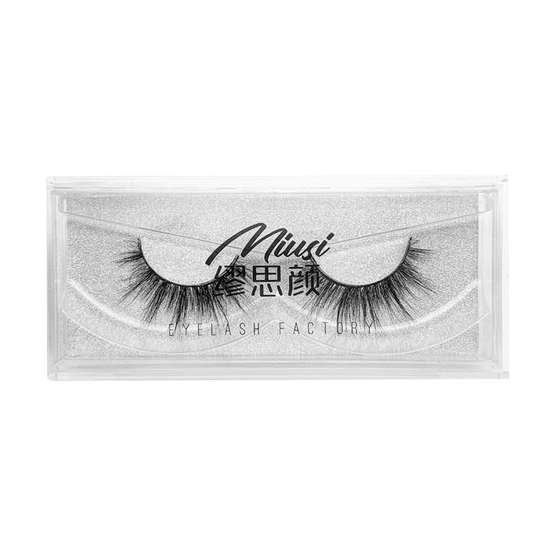 Three-dimensional Mink False Eyelashes, Multiple Layers Of Natural Thick
