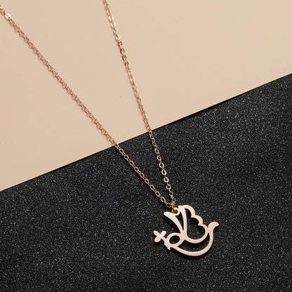 CXWIND PEACE Arabic Letter Jewelry Pendant For Women