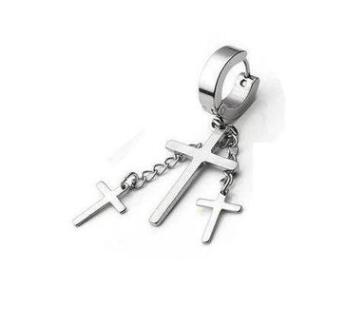 Trendy Cross Earrings Long Earrings