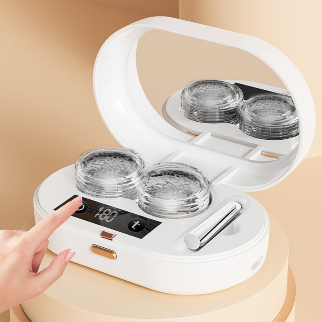 Fully Automatic Foldable Contact Lens Cleaner