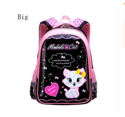 Primary school bag 6-12 year old girl backpack 1-3-4-5-6 first grade cute princess