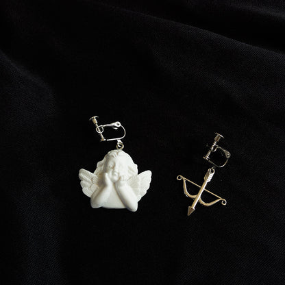 Cupid Angel Thin Earrings Earrings