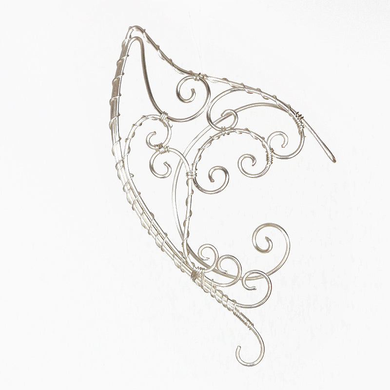 Fairy Earrings Russian Goddess Temperament Ear Piercing Ear Hanging Clip
