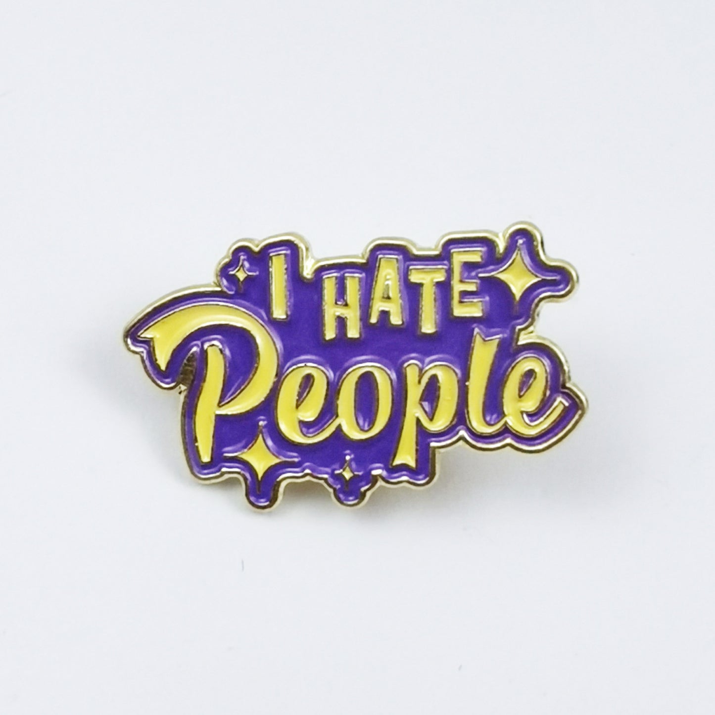 Simple Colorful Metal Pin Accessory Brooch