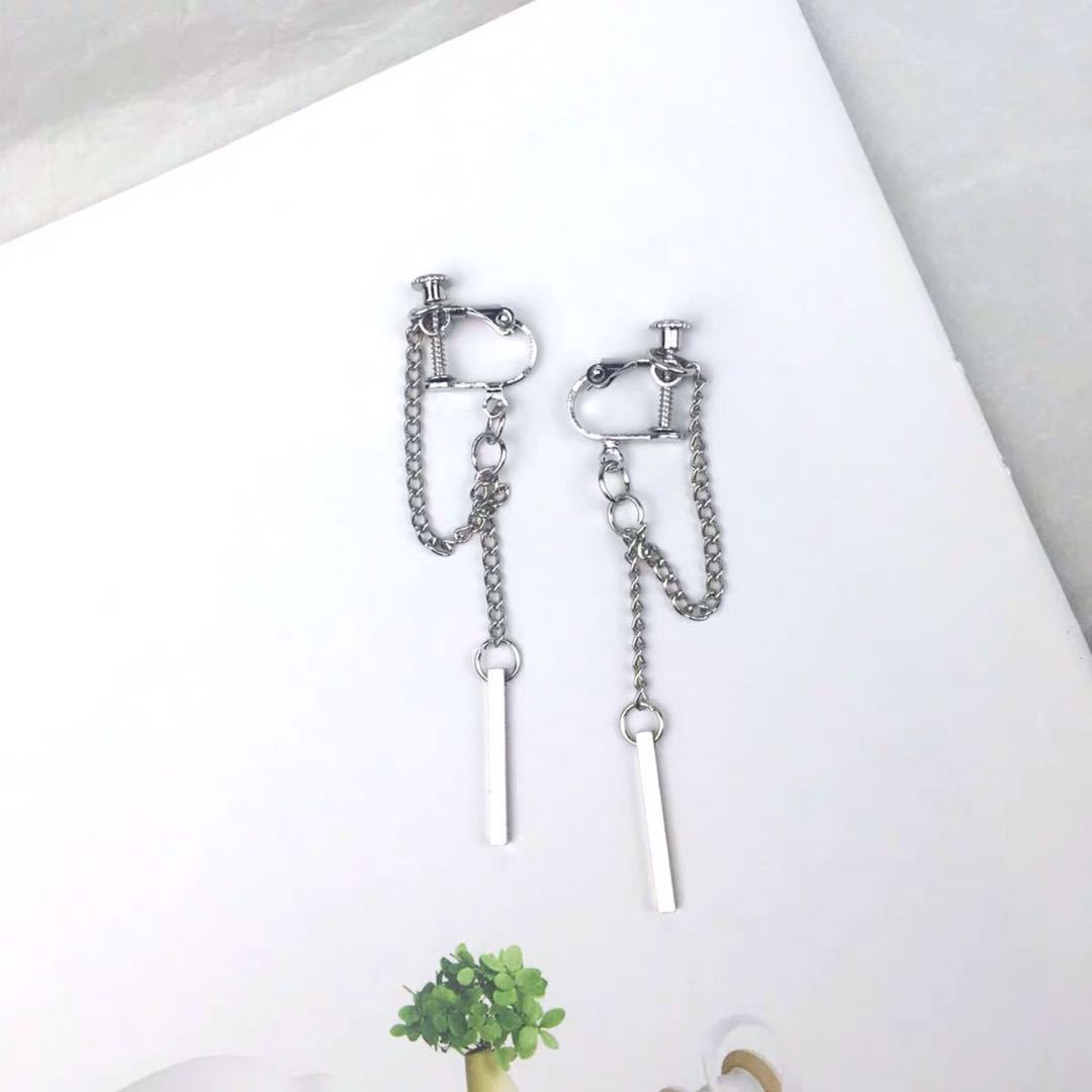Female Chain Tassel Earrings Earrings