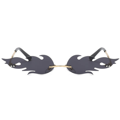 Men's And Women's Metal Frameless Sunglasses