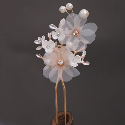 Tassel pearl hairpin