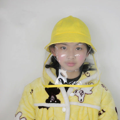 Anti-spray children's fisherman hat