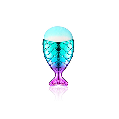 Gradient Electroplating Mermaid Makeup Brush Beauty Makeup Tool Set