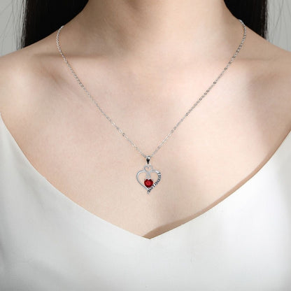 Heart-to-heart Necklace For Women Clavicle Chain Jewelry
