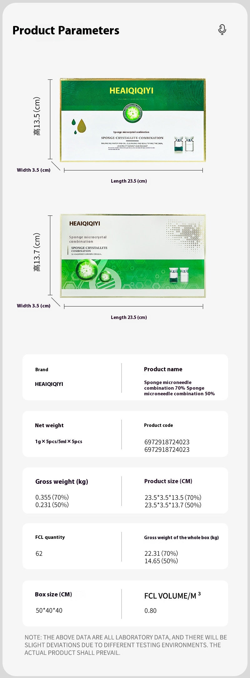 Sponge Micro Smallpox Diluting Repair Micro Needle Kit