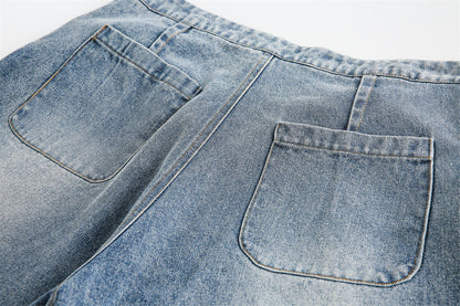 Fashion Men's Loose Straight Short Pants