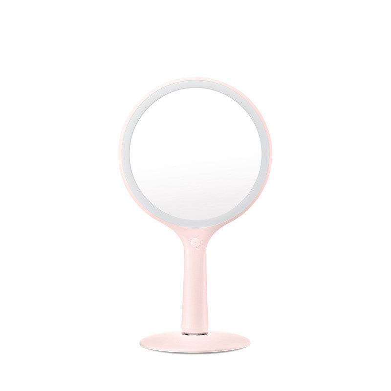 Makeup mirror with lamp double-sided mirror