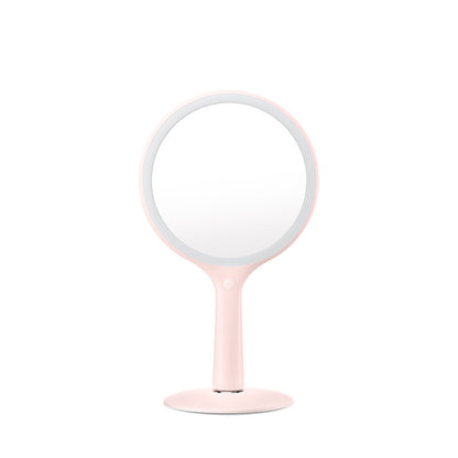 Makeup mirror with lamp double-sided mirror