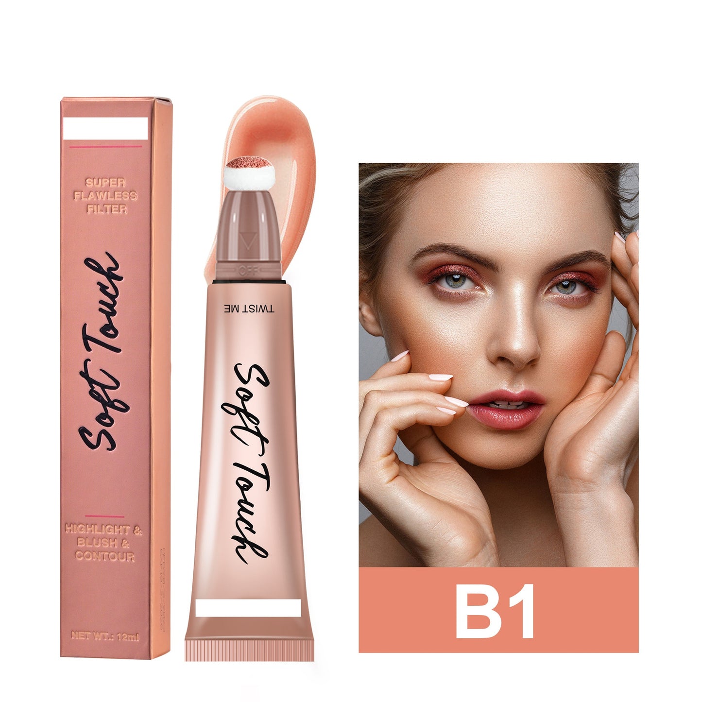 Facial Liquid Female Repair Matte Highlight Natural Brightening
