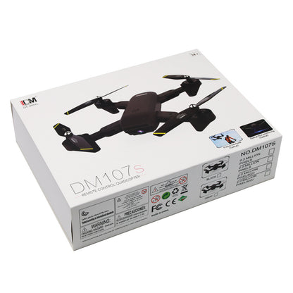 Drone Folding Dual Camera  DM107S Optical Flow Positioning 4K HD Aerial Photography Drone