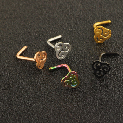 Body Piercing Nose Nail Nose Ring Stainless Steel Earring