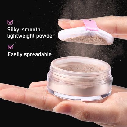 Long-lasting Concealer Waterproof And Sweatproof Smear-proof Makeup Baking Finishing Powder Face Powder