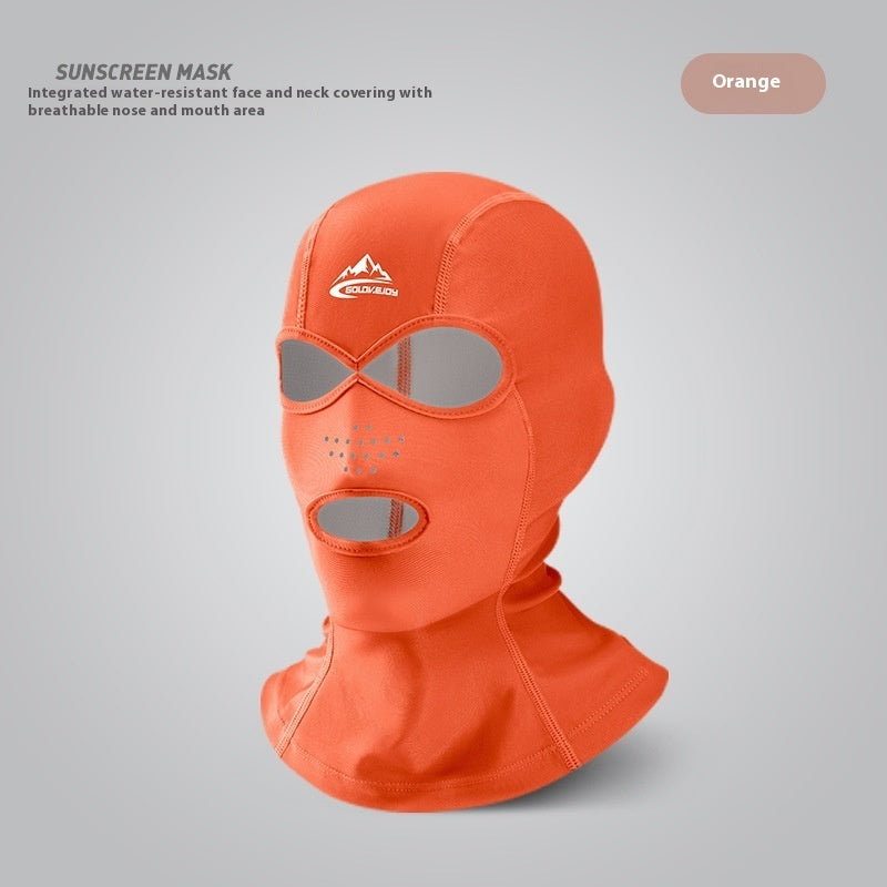 Facekini Swimming Sun Protection Head Cover Men And Women Outdoor