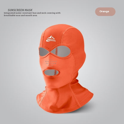 Facekini Swimming Sun Protection Head Cover Men And Women Outdoor
