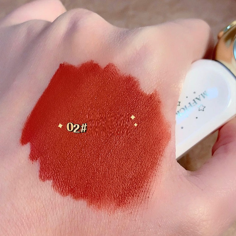 Space Walk Lip Mud Matte Velvet Matte Lip Lacquer White Improve Skin Color Lip And Cheek Dual-use Lipstick