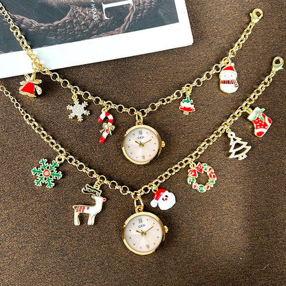 Christmas Bracelet Quartz Watch For Women