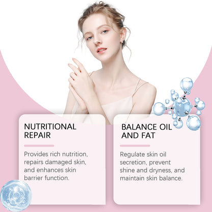 Jaysuing 5 In 1 Moisturizing Essence, Moisturizing, Firming And Repairing Facial Skin Elastic Moisture Lock And Shine Serum
