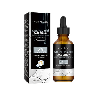 West Month Salicylic Acid Facial Essence, Lighten Acne Mark Repair Hydrating Facial Care Essence