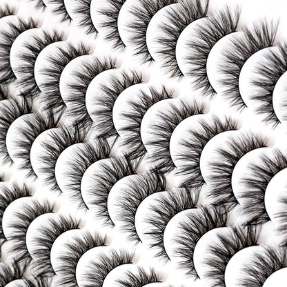 3D False Eyelashes Are Multi-layered, Realistic, Soft And Comfortable