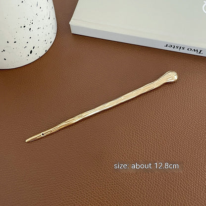 Irregular Metal Hairpin Updo Simple Hairpin