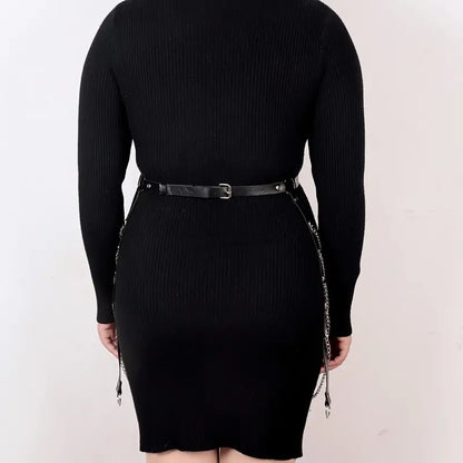 Personality Bandage Binding Chain Clothing Ornament Waist Chain