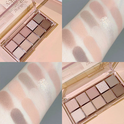 Earth Matte Ten Color Eyeshadow Palette