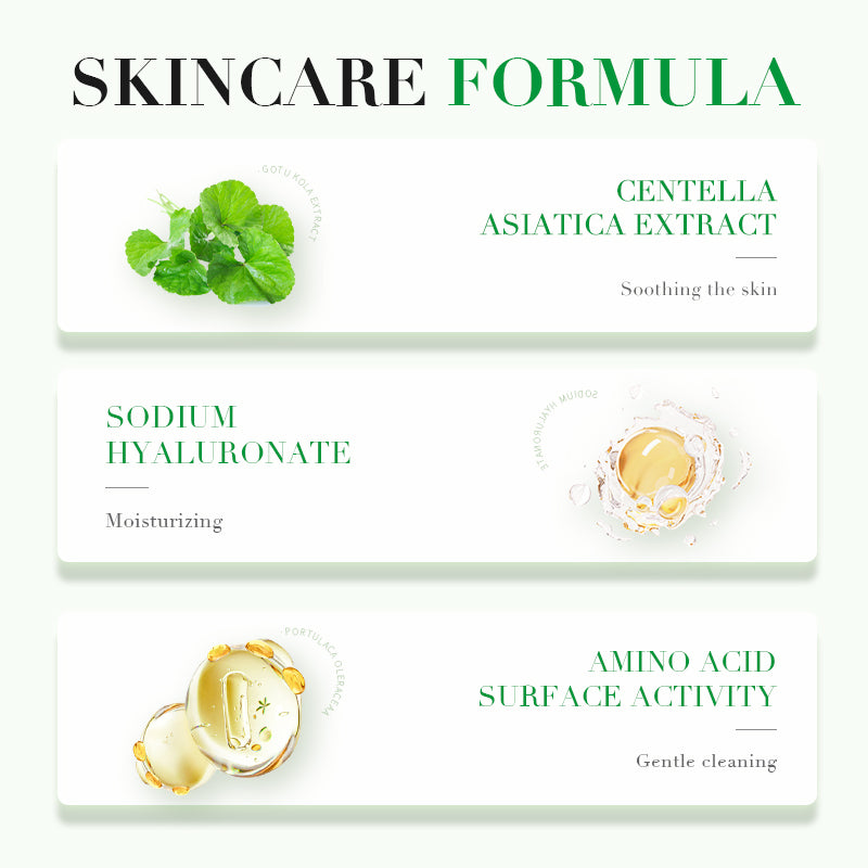 HUNMUI Centella Asiatica Bubble Face Mask 4gx12 Packs