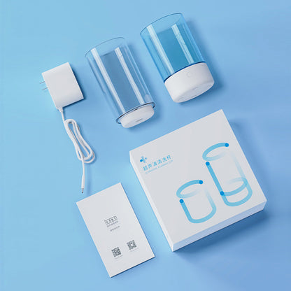 Ultrasonic Cleaner Contact Lens Makeup Brush Jewelry