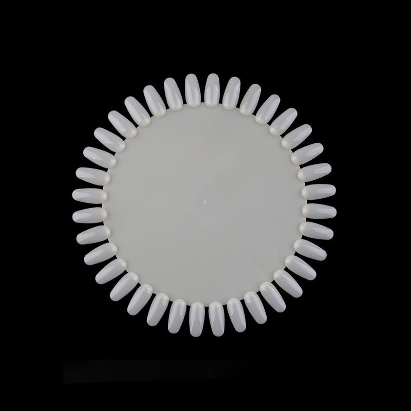 Nail Polish Big Round Nail Polish Glue Color  Card Display Rack