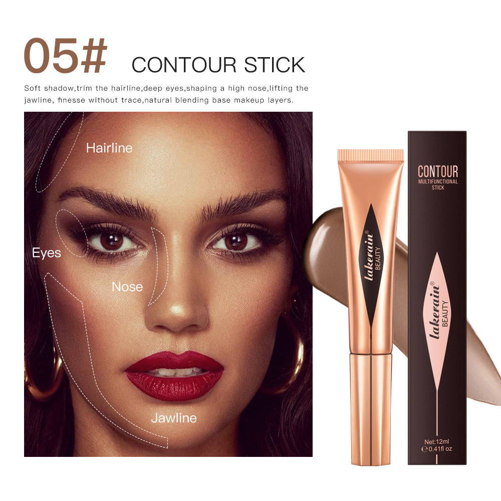 Multifunctional Cosmetic Brush Blush Highlight Shading Pen
