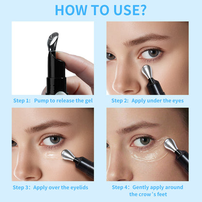 Lakerain Eye Gel And Essence Cream For Reducing Puffy Eyes And Dark Circles Eye Massage Cream