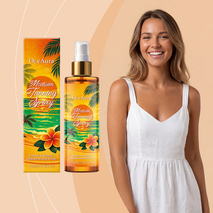 Even-Toning Darkening Spray For Summer Outdoor Use To Enhance Tanning