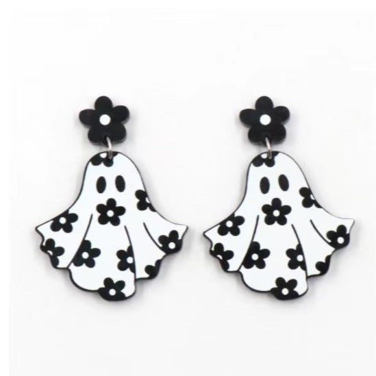 Cute Halloween Acrylic Earrings For Women Jewelry Earring Ornament