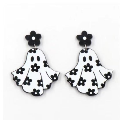 Cute Halloween Acrylic Earrings For Women Jewelry Earring Ornament