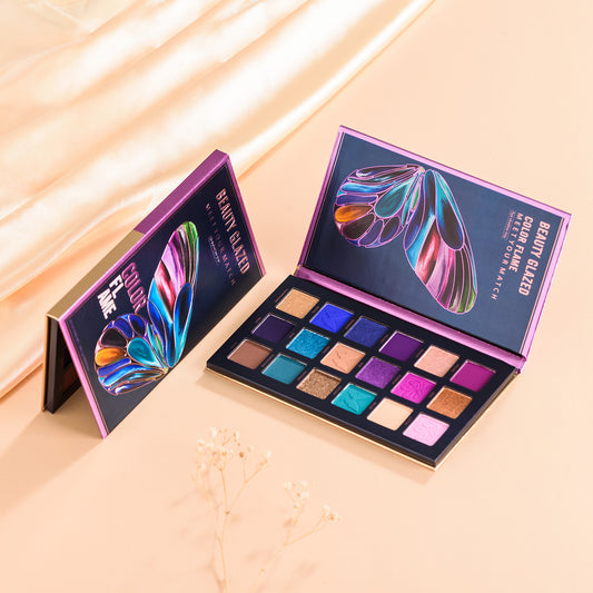 Butterfly Eyeshadow Palette Three-dimensional Shape And Easy To Color