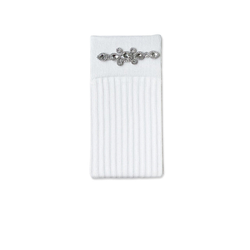 Rhinestone Crystal Long Socks Leg-knee Socks