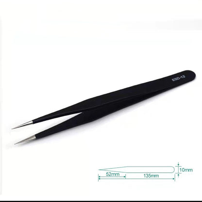 Stainless Steel Antistatic Pointed Tweezers